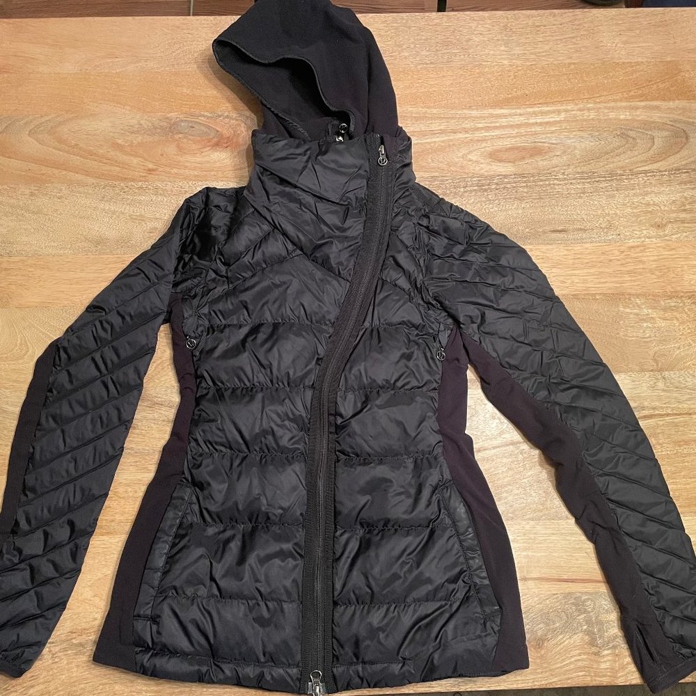 lululemon athletica What the Fluff Jacket -Black size 6
